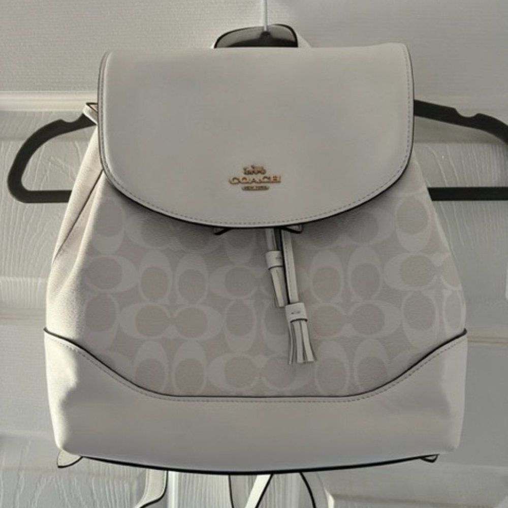 Coach Elle Backpack in Signature Canvas